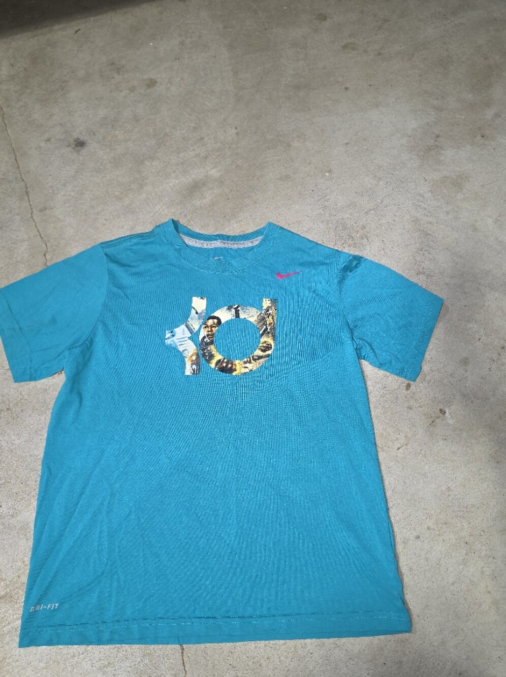 Nike Kids Teal Short-Sleeve Graphic Tee